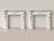 Stone Large Antique Edwardian Carved White Marble Fireplaces, 1901, Set of 2 For Sale - Image 7 of 7