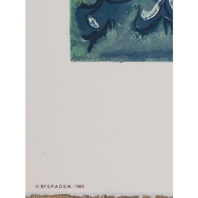 Late 20th Century Salvador Dali, The Horses, Neptune, 1983, Lithograph For Sale - Image 5 of 6