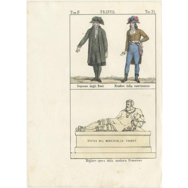 Deputy of the Estates, 1842, Paper For Sale - Image 3 of 8