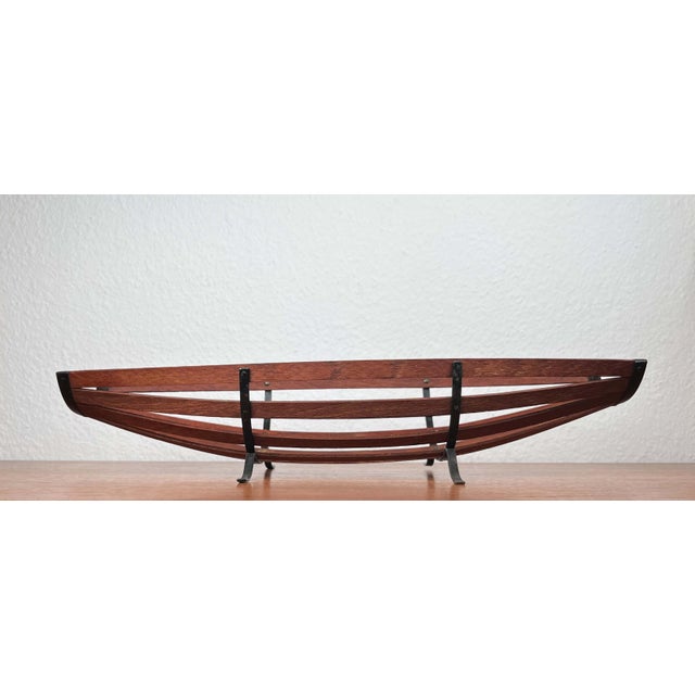 Mid-Century Modern Teak Fruit Bowl, 1960s For Sale - Image 4 of 18
