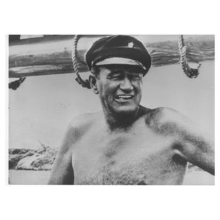 Unknown, Portrait of John Wayne, Vintage Photograph, 1960s For Sale