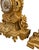 Large 19th Century French Doré Bronze Clock Garniture Marked Jules Graux, Paris. For Sale - Image 9 of 16
