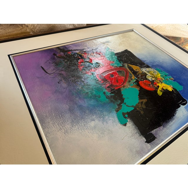 1990s Yugo Mabe Painting - Sinfonia For Sale - Image 5 of 5