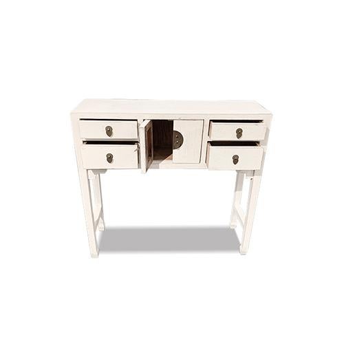 An amazing and beautiful lacquer Beijing Console table with lots of storage. Has 4 drawers and 2 doors, delicately made...