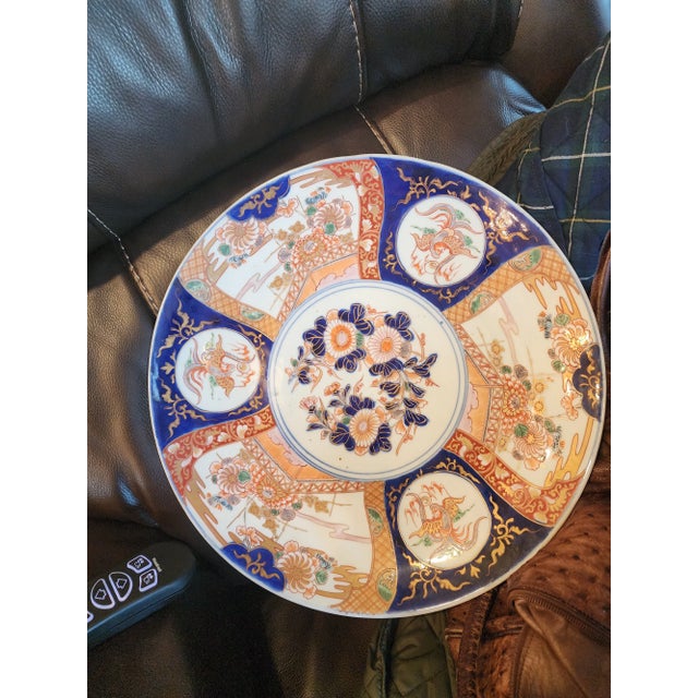 Antique Imari Charger For Sale In San Antonio - Image 6 of 7