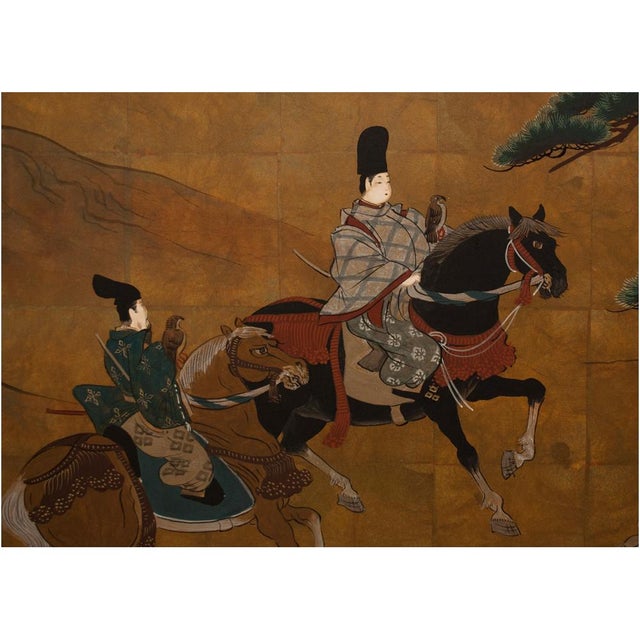 Early 20th Century Antique Large Meiji Era Takagari Of Prince