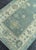 Blue Turkish Oushak Rug 2'10" x 7'7" #19123 For Sale - Image 8 of 8