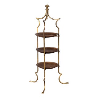 Brass Storage Unit, 1950s For Sale