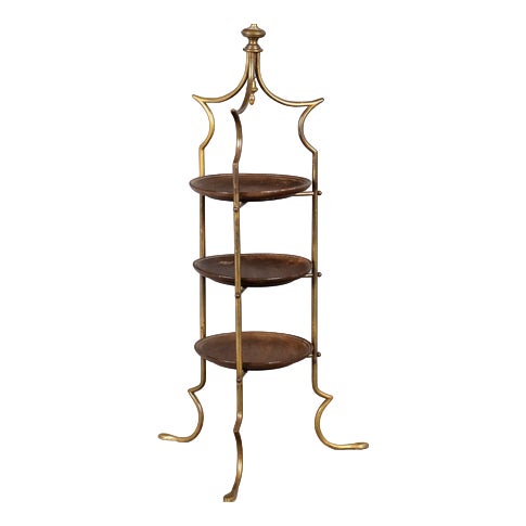 Brass Storage Unit, 1950s For Sale