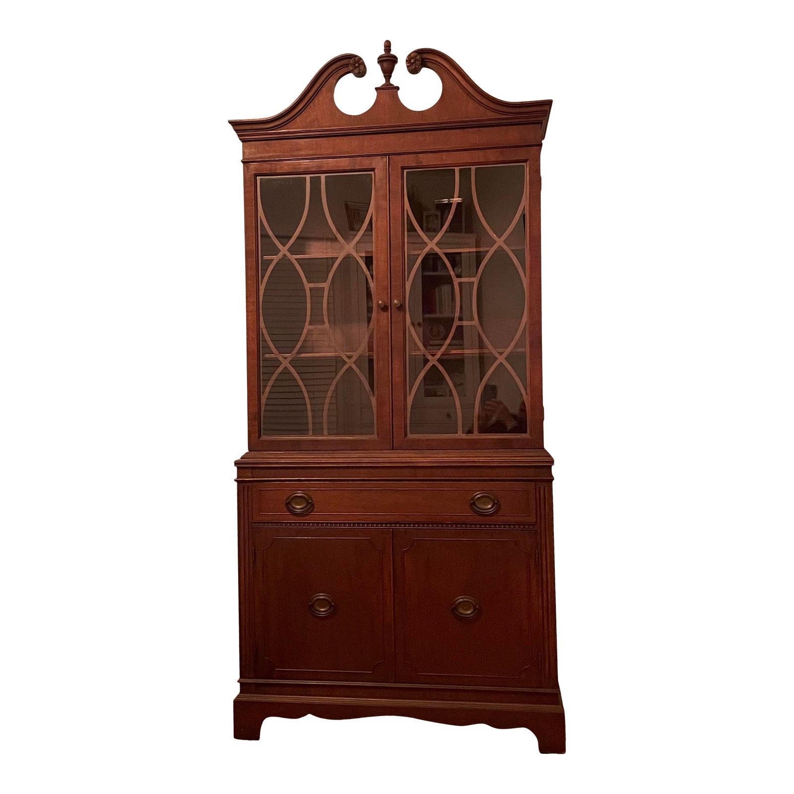 Duncan Phyfe Style Mahogany China Chairish