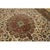 1940s 1940s Antique Ivory Field Shah Abbas Traditional Floral Tabriz Knotted Wool Rug For Sale - Image 5 of 7