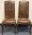 Beautiful set of ten Pottery Barn Calais dining chairs featuring eight in warm tan microfiber upholstery and two in rich...