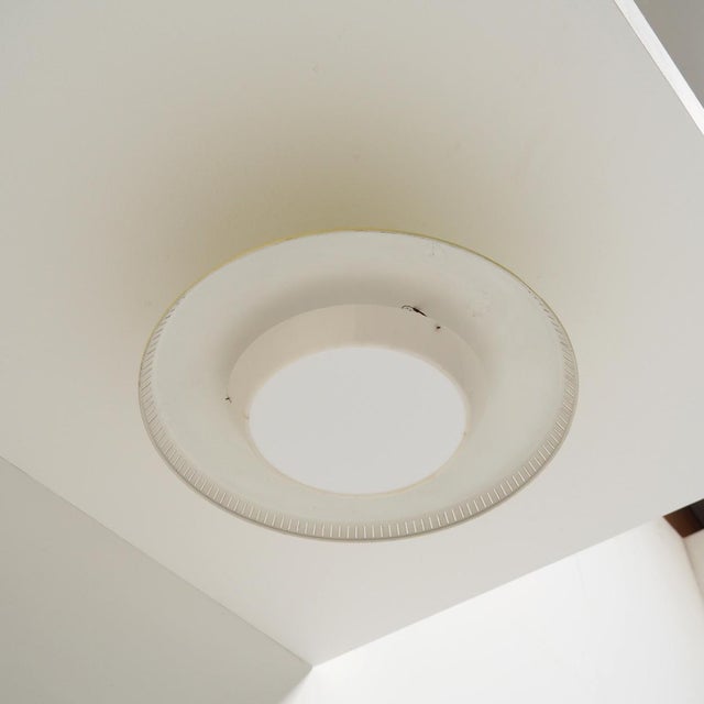 1950s Vintage NB 92 Flush Mount by Louis Kalff for Philips, 1950s For Sale - Image 5 of 9