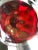 Glass 1960s Murano Gold Spots in Red Attributed to Flavio Poli for Seguso For Sale - Image 7 of 10