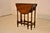 1900 - 1909 Edwardian English Oak Gate Leg Table, Circa 1900 For Sale - Image 5 of 8