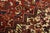Heriz Rug 8’1” X 11’3” Red Wool Vintage Traditional Hand-Knotted Carpet For Sale - Image 4 of 15