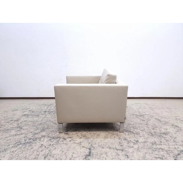 German Grey 502 Chair in Leather from Walter Knoll For Sale - Image 6 of 13