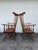 These matching Stickley Windsor armchairs feature a distinctive tall comb-back design with scroll ears. Super comfortable,...
