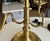 Pair Brass Bouillotte Candleholder Table Lamps Wildwood For Sale - Image 12 of 15