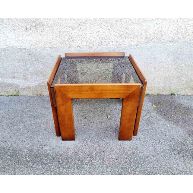 Italian Coffee Table by Afra and Tobia Scarpa, Italy, 1960s For Sale - Image 9 of 16