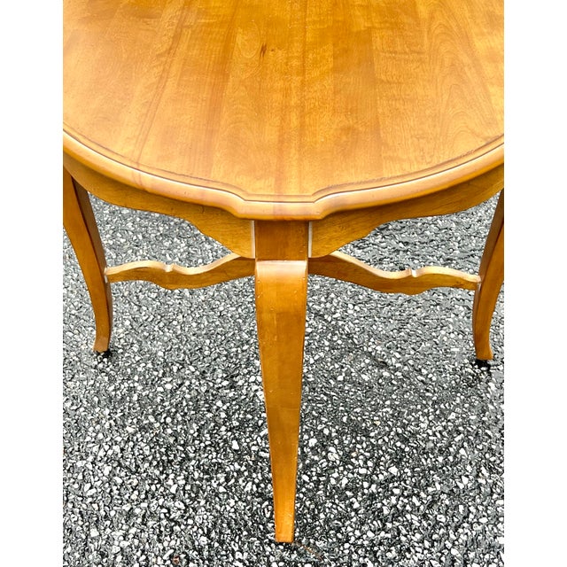 Ethan Allen Ethan Allen Country French Side Table Finish 246 For Sale - Image 4 of 8