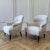 Not Yet Made - Made To Order Vintage Reproduction Style Club Chair in Natural Cotton Canvas For Sale - Image 5 of 13