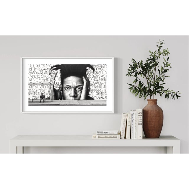 Contemporary Basquiat Brooklyn - New York City Photograph (16 X 30 Framed) For Sale - Image 3 of 5