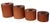 Otagiri Company Set of Four Mid 20th Century Danish Modern Teak Canisters For Sale - Image 4 of 8