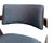 Brown Vintage Mid Century Modern Gunlocke Dining Chairs 9 Available Walnut Floating Back Office For Sale - Image 8 of 12