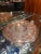 Glass Vintage Pink Depression Glass Cake Plate Jeanette Cherry Blossom Footed Glass Cake Plate For Sale - Image 7 of 8