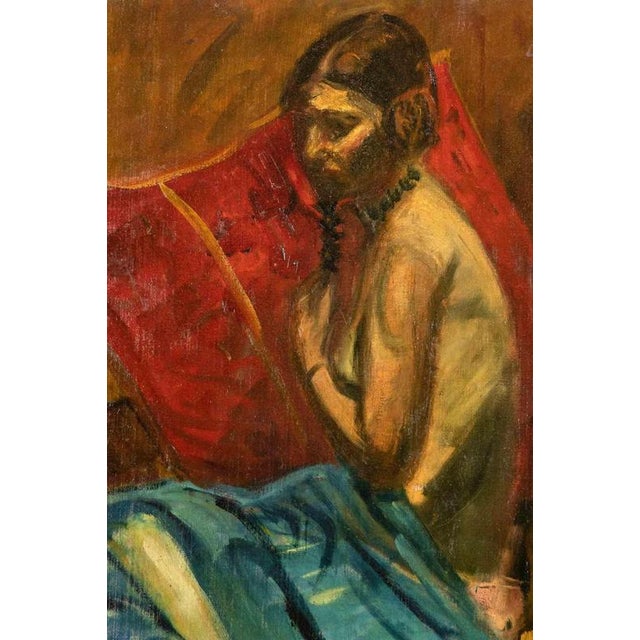 Nude is an oil on cavas realized by the italian artist Antonio Feltrinelli in 1930s. Following a post-impressionst style,...