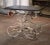 18th Century French Marble Top Painted Iron Pastry Table With Bronze Mounts For Sale In Dallas - Image 6 of 11