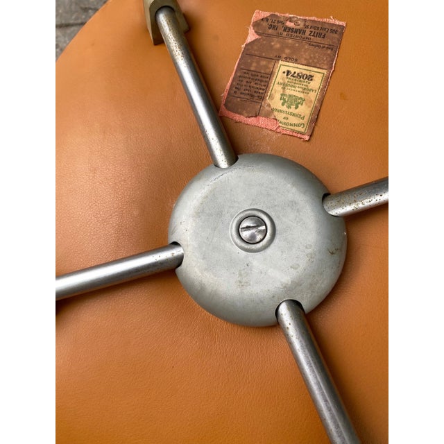 Metal 1960s Vintage Arne Jacobsen for Fritz Hansen Armchair For Sale - Image 7 of 10