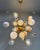 21st Century Opaline and Ombre Blush Murano Glass Sputnik Chandelier by Fabio LTD For Sale - Image 10 of 11
