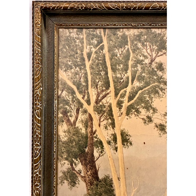 Australian 19th-Century Mountain Landscape by Henry Tebbitt (1852–1927) For Sale - Image 4 of 10
