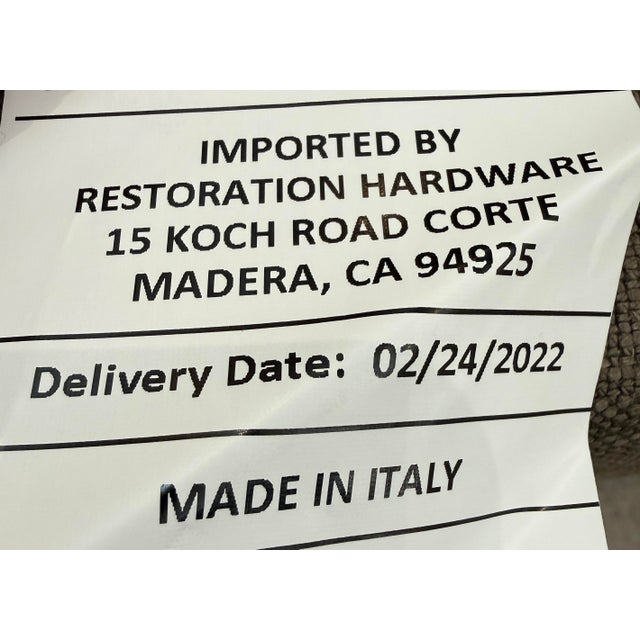 Jason Chauncey for Restoration Hardware Costera 2-Cushion Sofa For Sale In San Francisco - Image 6 of 12