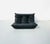 French Togo 2-Seater Sofa in Black Leather attributed to Michel Ducaroy for Ligne Roset, 1970s For Sale - Image 9 of 12