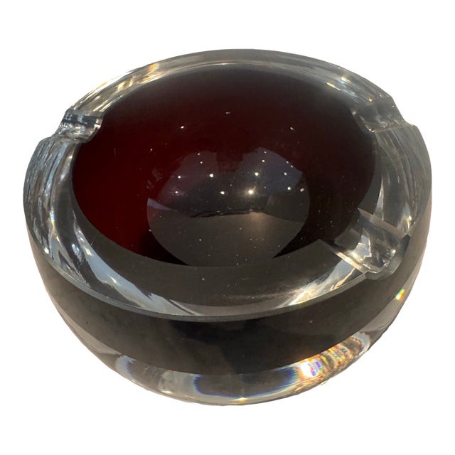 Murano Glass Ashtray or Vide Poche For Sale