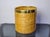 Wood Rattan and Brass Book Holder Basket, Italy, 1970s For Sale - Image 7 of 9