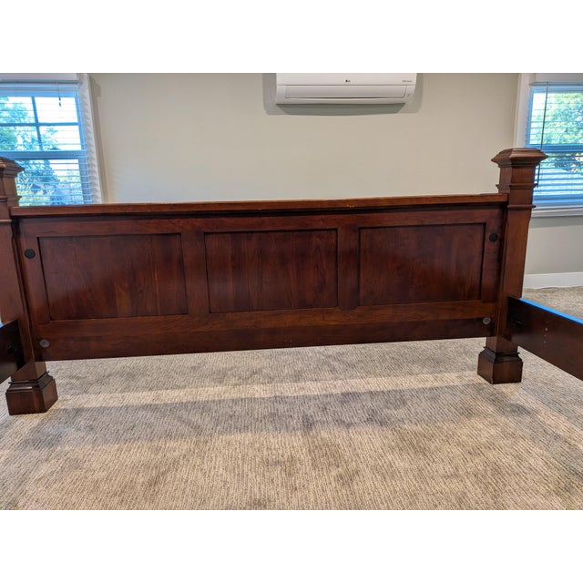 Statton Wainscot Colonial King Bed For Sale - Image 12 of 18