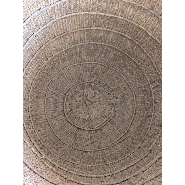 1960s Vintage Yanomami Rainforest Tribe Gathering Basket For Sale - Image 5 of 10