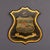 Antique 19th Century English hand painted armorial shield for Essex. The coat of arms, probably from Southend shows the...