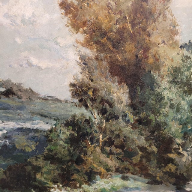 Ricard Arenys Galdón, Landscape with Shepherd, 1950s, Oil on Canvas, Framed For Sale - Image 10 of 18