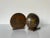 Stone Vintage Half Sphere Carved Marble Bookends - a Pair For Sale - Image 7 of 9
