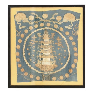 Early 19th Century Chinese Silk Embroidery For Sale