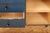 Blue Fir Chest of Drawers with Steel Tube Legs and Wooden Ends For Sale - Image 8 of 16