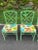 Meadowcraft Faux Bamboo Green Patio Dining Set in Green For Sale In New York - Image 6 of 16