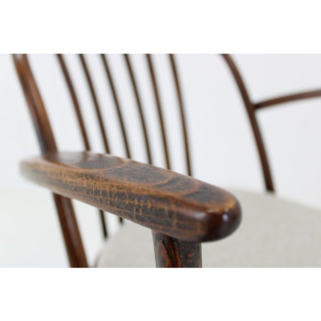 Beech Dining Chairs by Antonin Suman for Thonet, 1960s, Set of 6 For Sale - Image 13 of 18