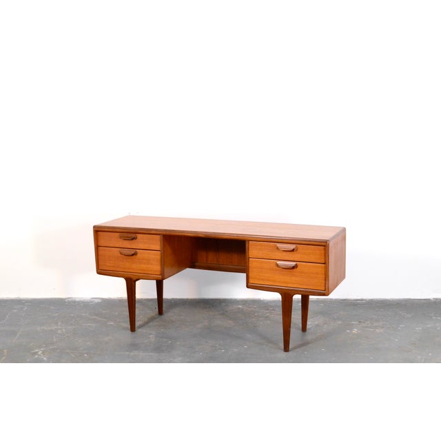 Teak Desk attributed to John Herbert for A. Younger Ltd., 1960s For Sale - Image 4 of 11