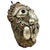 Early 20th Century Tibetan Buddhist Kapala Turtle Shell Ritual Mask For Sale - Image 4 of 13